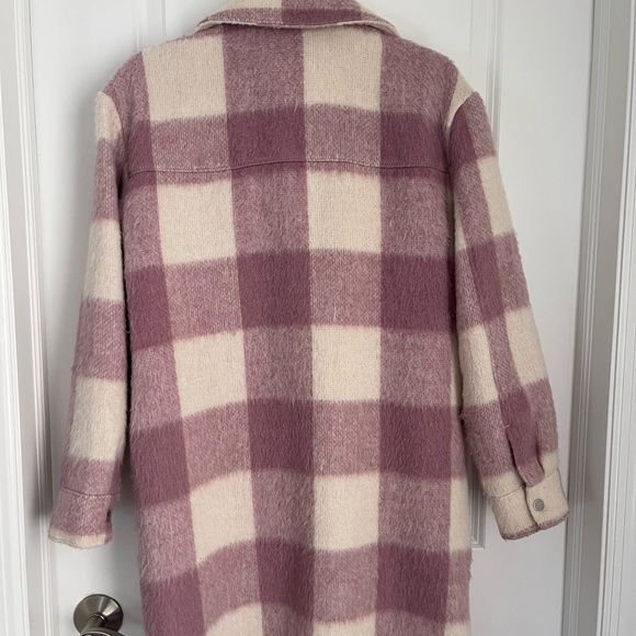 Abercrombie & Fitch Women's Pink Plaid Jacket- XS - Picture 8 of 8